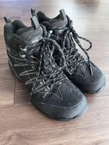 BROOKS 고어텍스 등산화 여성용 22.5cm 블랙 하이킹