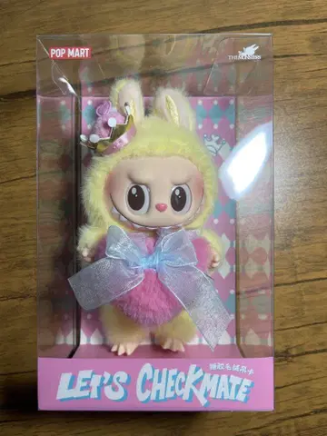 POP MART LABUBU LET'S CHECKMATE 봉제 인형