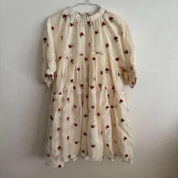 sister jane rose tiered dress 자수