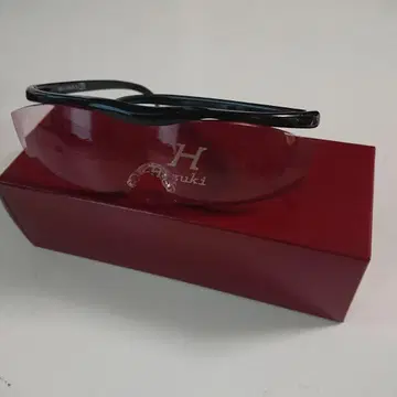 하즈키 루페 라지 1.32배 컬러 렌즈 블랙 컬러 프레임
