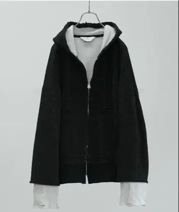 ANCELLM/안셀름/LAYERED ZIP-UP HOODIE EX