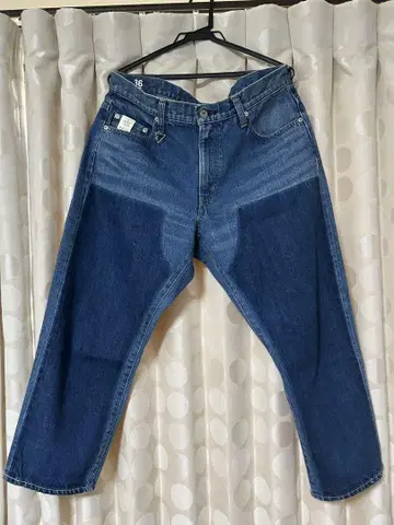 WHIZ 데님 팬츠 크롭 기장