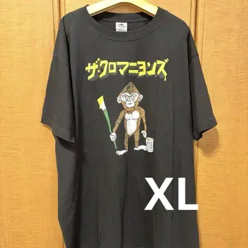 더 크로마뇽즈 T셔츠 XL 블랙