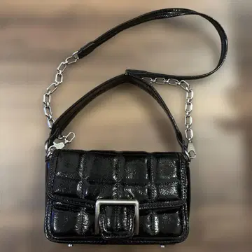 ZARA 블랙 퀼팅 숄더백