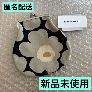 새상품 marimekko 마리메꼬 우니코 가마구치 코인 케이스 파우치