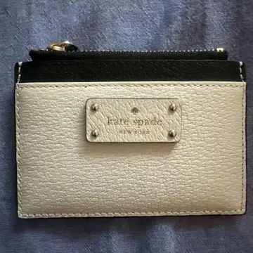 케이트 스페이드 Kate spade 카드 케이스 블랙 화이트