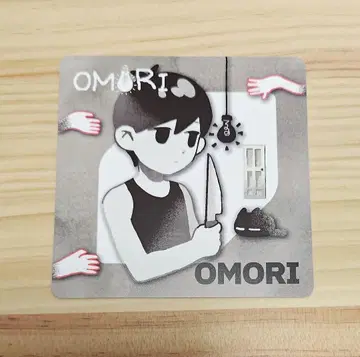 OMORI 오모리 델타룬 게이머 야키 코스터 GIGO