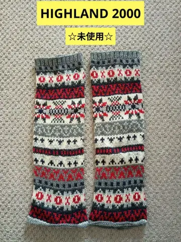 [미사용 새상품] HIGHLAND 2000 레그 워머 울 100%