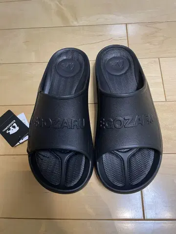 EGOZARU 블랙 에고칠 슬라이드 26.0cm