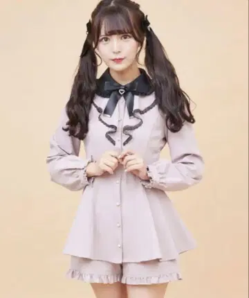 Secret Honey 셋업 핑크