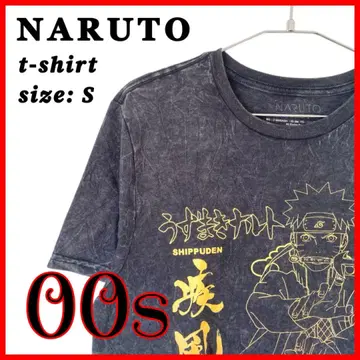 00년대 레어 모델 NARUTO 나루토 애니메이션 티셔츠 사이즈 S