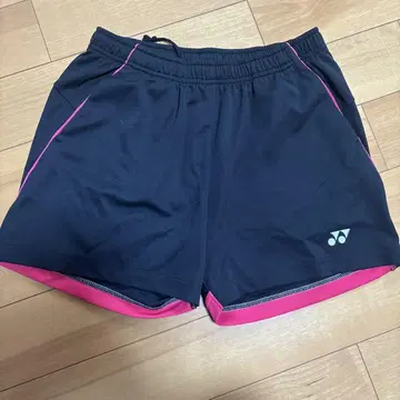 YONEX 숏팬츠 블랙/핑크