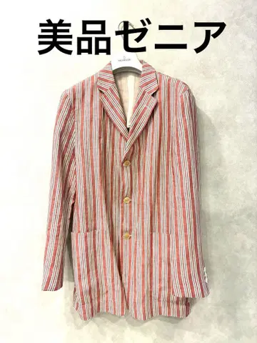 새상품급 제냐 Ermenegildo Zegna 썸머 자켓 스트라이프