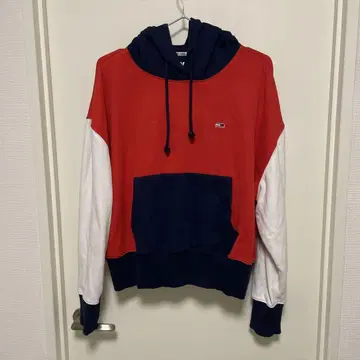 TOMMY JEANS 후드 부착 후드티 M 사이즈