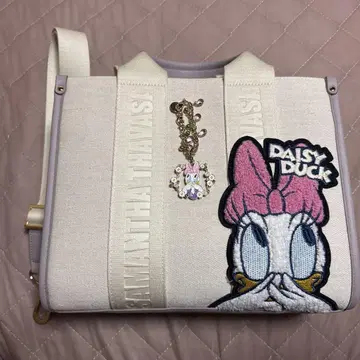 사만다 타바사 Daisy Duck 자수 숄더백