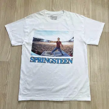 BRUCE SPRINGSTEEN 티셔츠 USA 84-84 락밴드
