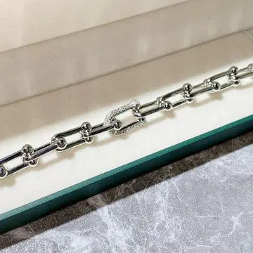 새상품 실버 silver 925 하드웨어 목걸이 스몰 링크