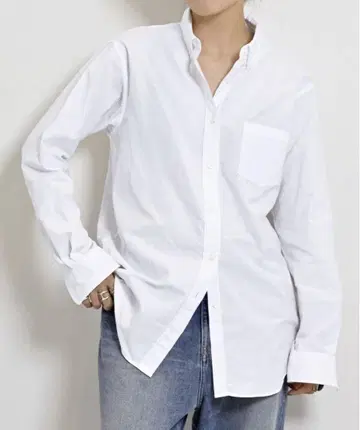택 포함 새상품! L'appartement OXFORD BD 셔츠