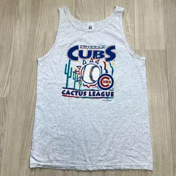 90년대 LOGO7 MLB 컵스 탱크탑 스프링 트레이닝