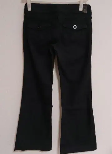 SOMETHING 블랙 데님 허리 68cm
