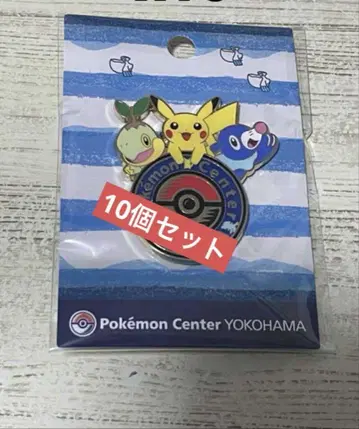 미개봉 포켓몬 센터 요코하마 로고 핀즈