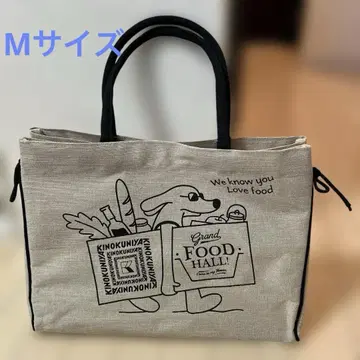 [미사용 새상품] 기노쿠니야 그랜드푸드홀 콜라보 백 M사이즈