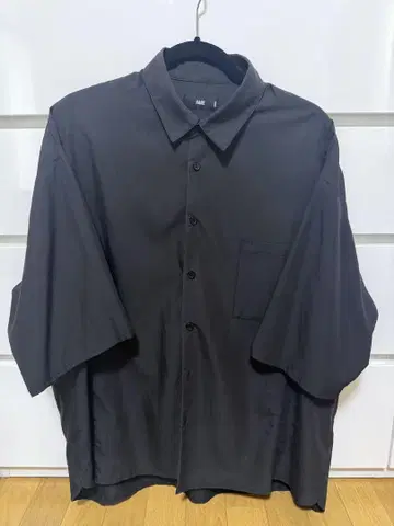 HARE 오버사이즈 블랙 셔츠 S