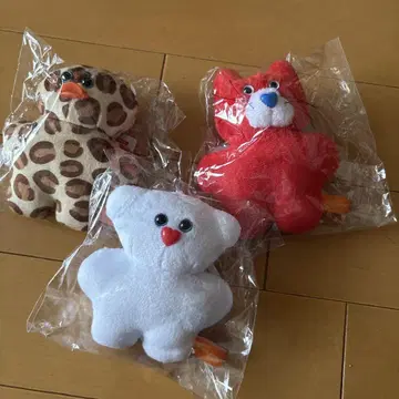 mojojojo 봉제 인형 3점 세트 (미개봉)