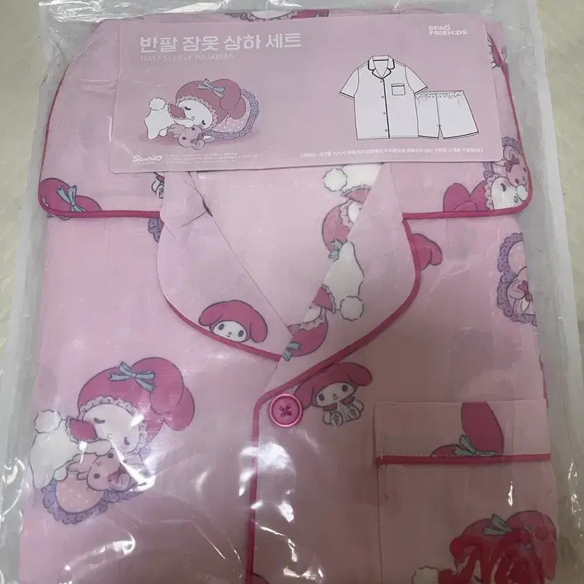 Sealed) Spao My Melody Rare Short Sleeve Pajamas s on