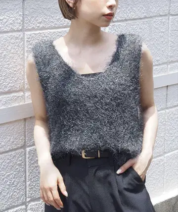 tiptop 라메 페더 2way 베스트