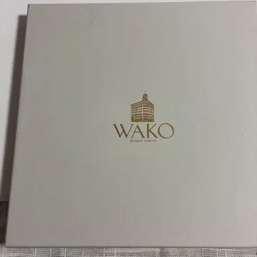 WAKO 자수 손수건 3매 세트 미사용 새상품