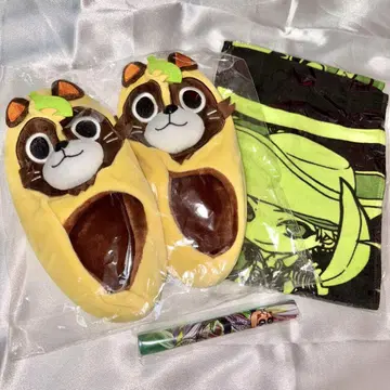 우라시마사카타센 우라타누키 슬리퍼 머플러 타월 태피스트리