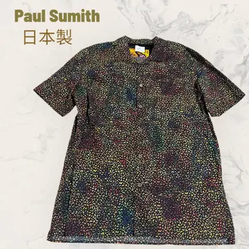 [ Paul Sumith ] 폴스미스 Acid Oil 프린트 반팔 셔츠
