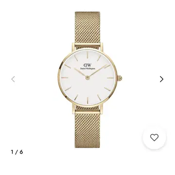 [ Daniel Wellington ] 골드 메쉬 24mm