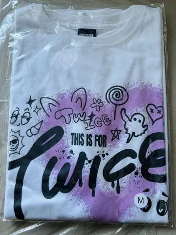 T셔츠 M 사이즈 TWICE THIS IS FOR
