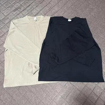 H&M 에이치앤엠 롱T 2세트