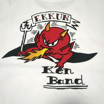 요코야마 켄 EKKUN Ken Band 티셔츠 하이스타
