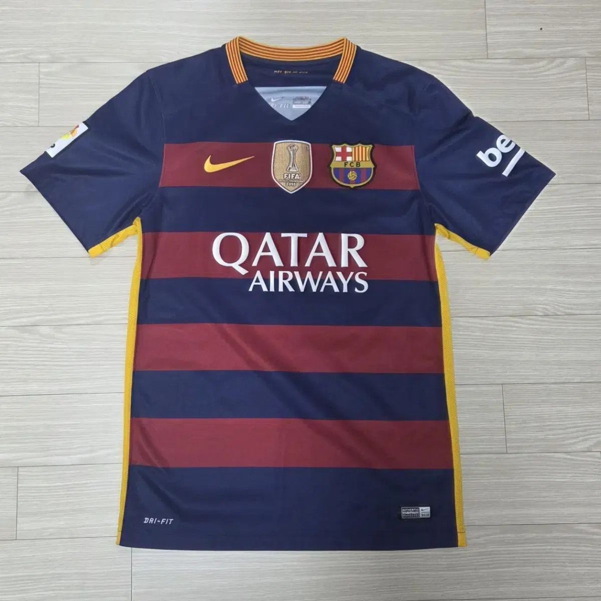 Nike FC Barcelona 15/16シーズン ホームユニフォーム NIKE FCバルセロナ 15/16 ユニフォーム ホーム 半袖 レプリカ
