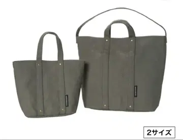 [미사용 새상품] DEAN & DELUCA 코튼 토트백 S 카키
