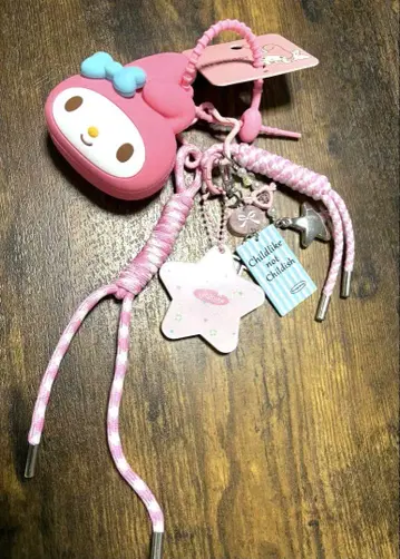 마이멜로디 실리콘 스트랩 별 모양 참 포함