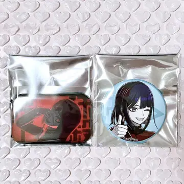 츠쿠모 콘마 캔뱃지 2점 set