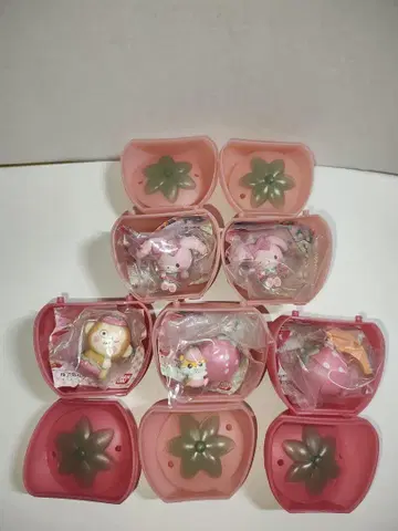산리오 딸기 프렌즈 5점