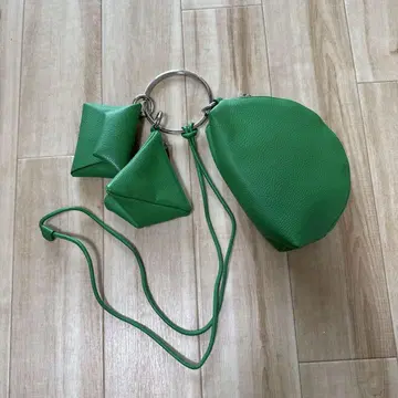 그린 숄더백 핸드백