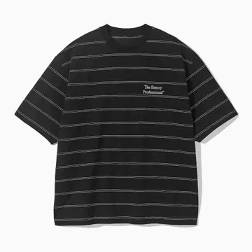 [ M ] PANEL BORDER S/S T-SHIRT (BLACK)