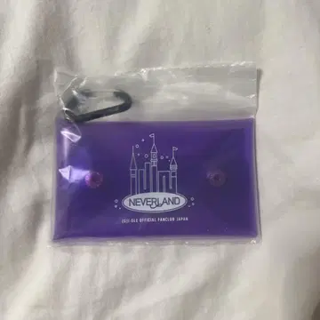 (G)I-DLE 팬클럽 NEVERLAND 파우치