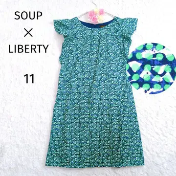 [ 새상품급 ] SOUP LIBERTY 프릴 슬리브 원피스 반팔 11