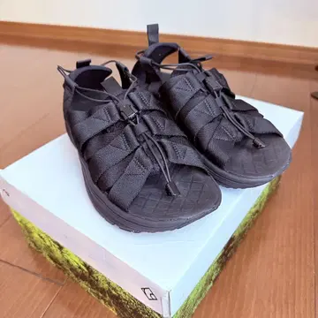 rig waduki 리커버리 샌들 블랙