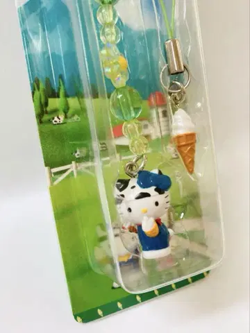지역 키티 키요사토 버전 비즈 포함 스트랩 세트