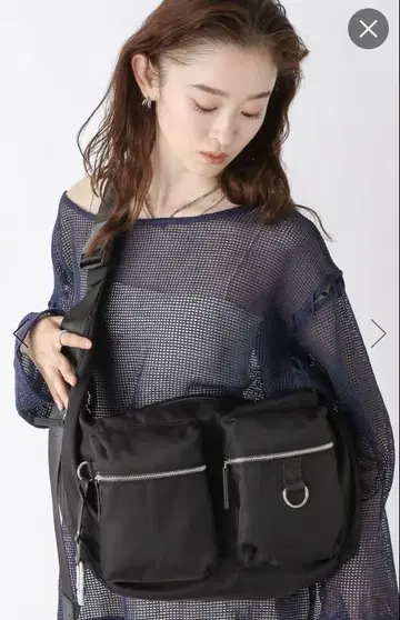 JEANASIS 나일론 W 포켓 바디 BAG