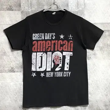 GREEN DAY 그린 데이 티셔츠 AMERICAN IDIOT 레어